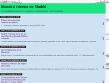 Tablet Screenshot of maestrainterina.blogspot.com