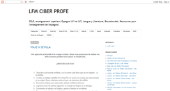 Desktop Screenshot of lfmciberprofe.blogspot.com