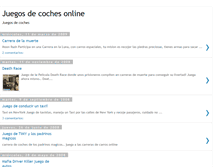 Tablet Screenshot of juegos-de-coches.blogspot.com