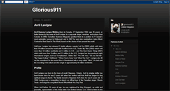Desktop Screenshot of glorious911.blogspot.com
