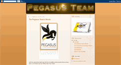 Desktop Screenshot of pegasus-falcons.blogspot.com