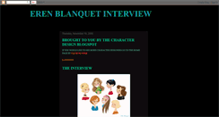 Desktop Screenshot of eren-blanquet-interview.blogspot.com