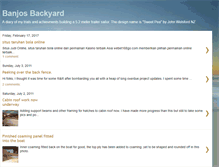 Tablet Screenshot of banjosbackyard.blogspot.com