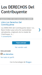 Mobile Screenshot of losderechosdelcontribuyente.blogspot.com