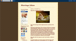 Desktop Screenshot of marriageislam.blogspot.com