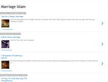 Tablet Screenshot of marriageislam.blogspot.com