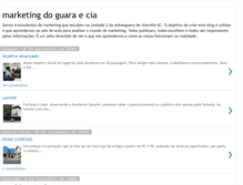 Tablet Screenshot of marketingdoguara.blogspot.com