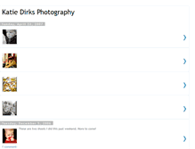 Tablet Screenshot of katie-dirks-photography.blogspot.com
