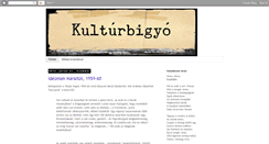 Desktop Screenshot of kulturbigyo.blogspot.com