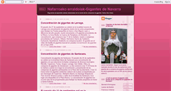 Desktop Screenshot of nafarroakoerraldoiak-gigantes.blogspot.com