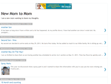 Tablet Screenshot of newmomtomom.blogspot.com