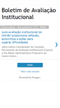 Mobile Screenshot of boletimdeavaliacaoinstitucional.blogspot.com