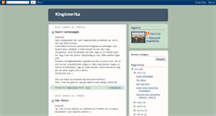 Desktop Screenshot of kingamerika.blogspot.com