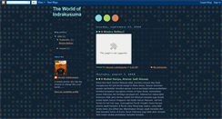 Desktop Screenshot of 1ndrakusuma.blogspot.com