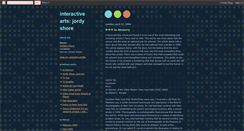 Desktop Screenshot of jordanashore.blogspot.com
