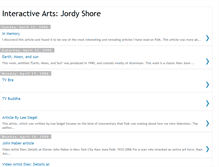 Tablet Screenshot of jordanashore.blogspot.com