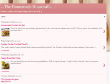 Tablet Screenshot of housewifehomemade.blogspot.com