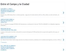 Tablet Screenshot of entreelcampo.blogspot.com