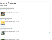 Tablet Screenshot of dynamic-symmetry.blogspot.com
