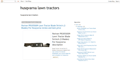 Desktop Screenshot of bestofhusqvarnalawntractors-review.blogspot.com