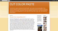 Desktop Screenshot of cutcolorpaste.blogspot.com