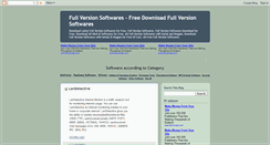 Desktop Screenshot of full-versionsoftware.blogspot.com