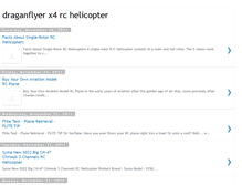 Tablet Screenshot of draganflyerx4rchelicopter.blogspot.com