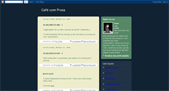 Desktop Screenshot of cafecomprosa.blogspot.com