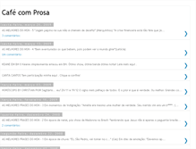 Tablet Screenshot of cafecomprosa.blogspot.com