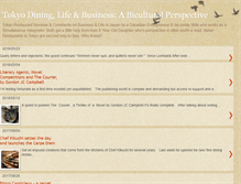 Tablet Screenshot of biz-life-food.blogspot.com