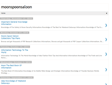 Tablet Screenshot of moonspoonsaloon.blogspot.com