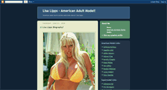 Desktop Screenshot of lippslisa.blogspot.com