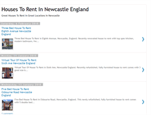 Tablet Screenshot of houses-to-rent-in-newcastle-england.blogspot.com