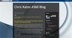 Desktop Screenshot of chriskatespolitics.blogspot.com