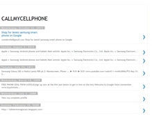 Tablet Screenshot of callmycellphone.blogspot.com