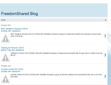 Tablet Screenshot of freedomshared.blogspot.com