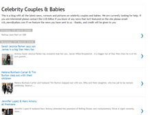 Tablet Screenshot of celebritycouplesbabies.blogspot.com