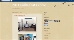 Desktop Screenshot of niitsarkaghatcentre.blogspot.com