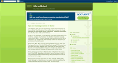 Desktop Screenshot of lifeinbohol.blogspot.com