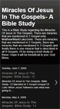 Mobile Screenshot of miraclesofchrist.blogspot.com