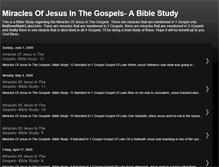 Tablet Screenshot of miraclesofchrist.blogspot.com