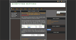 Desktop Screenshot of komputersetting.blogspot.com