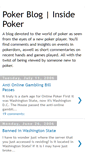 Mobile Screenshot of insidepoker.blogspot.com