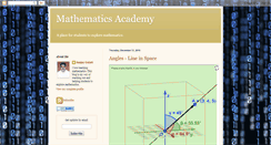 Desktop Screenshot of mathematicsbhilai.blogspot.com