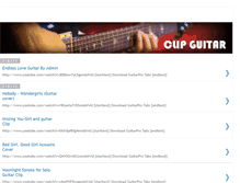 Tablet Screenshot of clipguitar.blogspot.com