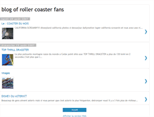 Tablet Screenshot of bests-rollercoaster-rides.blogspot.com