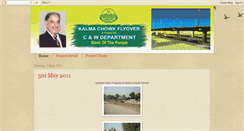 Desktop Screenshot of kalmachowkflyover.blogspot.com
