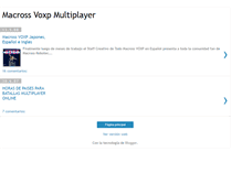 Tablet Screenshot of macrossmultiplayer.blogspot.com