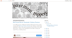 Desktop Screenshot of pavement-frippery.blogspot.com