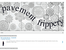 Tablet Screenshot of pavement-frippery.blogspot.com